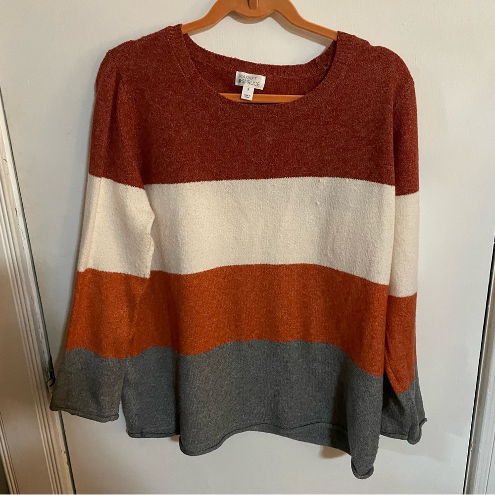 Market & Spruce color blocked sweater